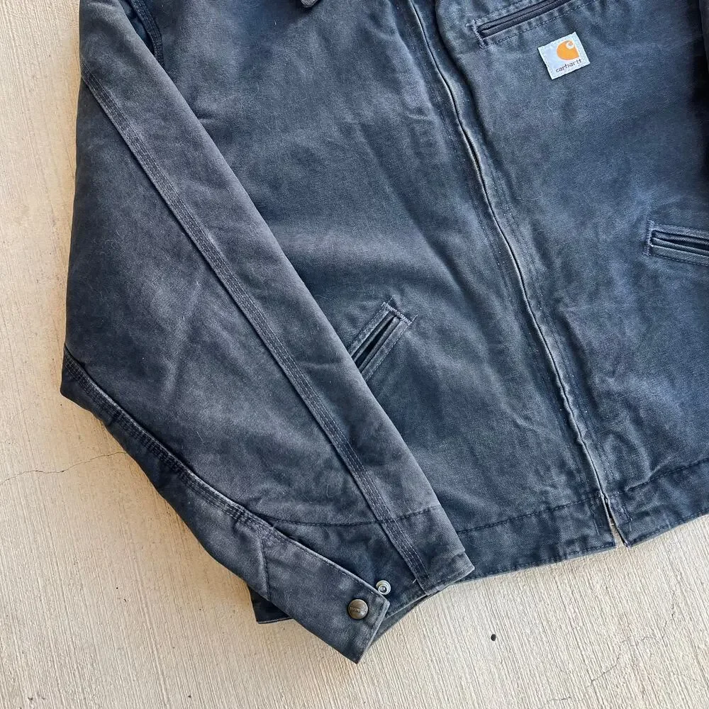Carhartt WOMENS WJ097 PTL gray Detroit work wear jacket